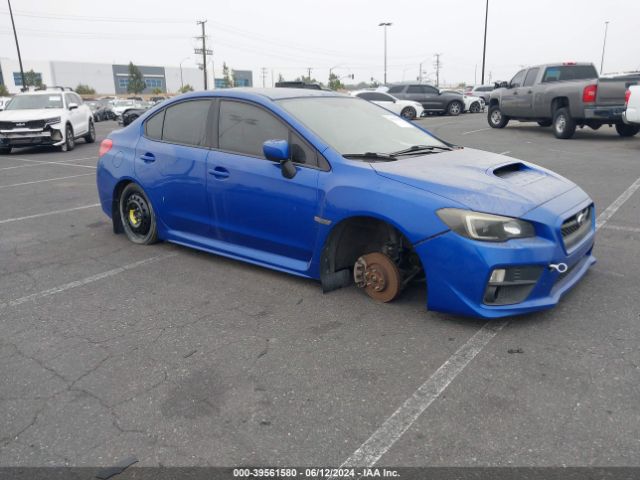 Продажа на аукционе авто 2016 Subaru Wrx, vin: JF1VA1B63G9834849, номер лота: 39561580