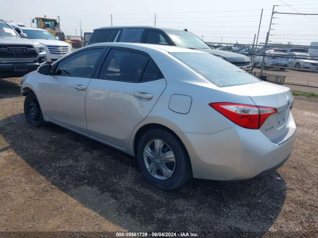 5YFBURHE8GP378729 Toyota COROLLA L