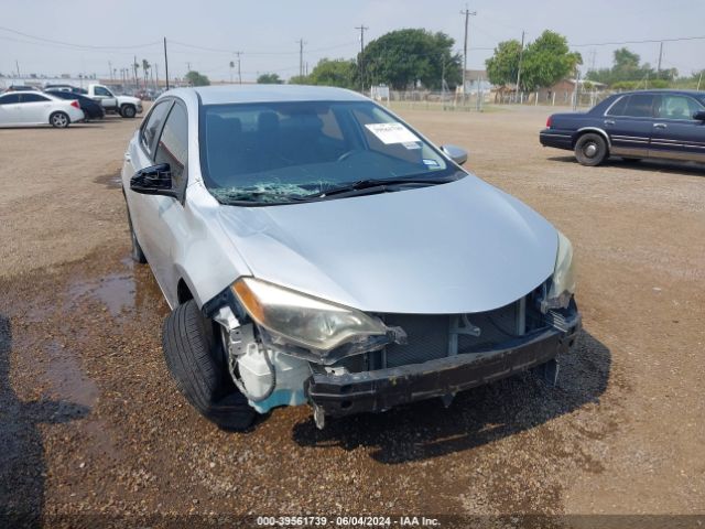 5YFBURHE8GP378729 Toyota COROLLA L