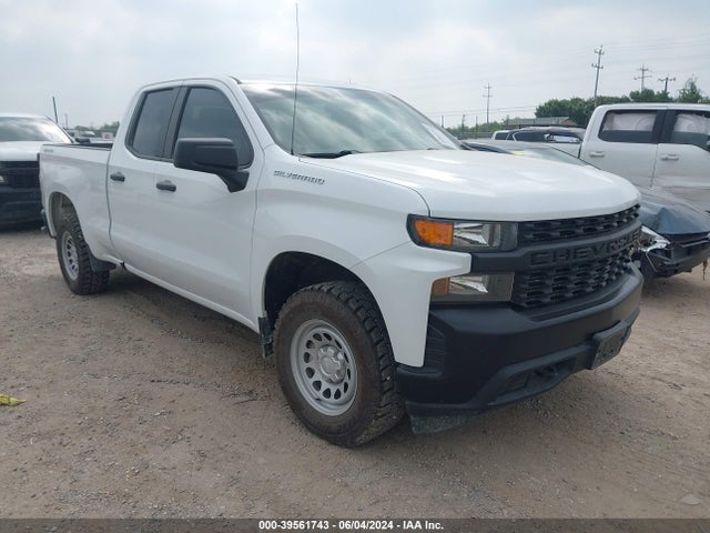 Chevrolet Silverado 1500 4wd Double Cab Standard Bed Wt 2021 1GCRYAEHXMZ273307 zdjęcie główne