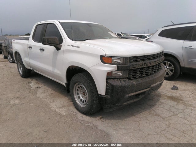 Chevrolet Silverado 1500 4wd Double Cab Standard Bed Wt 2021 1GCRYAEH6MZ272526 zdjęcie główne