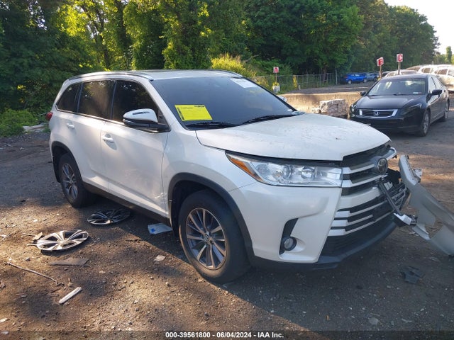 Toyota Highlander Xle 2019 5TDJZRFH5KS576906 главное изображение