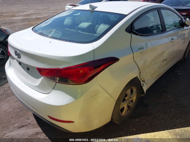 5NPDH4AE2EH522747 Hyundai ELANTRA SE