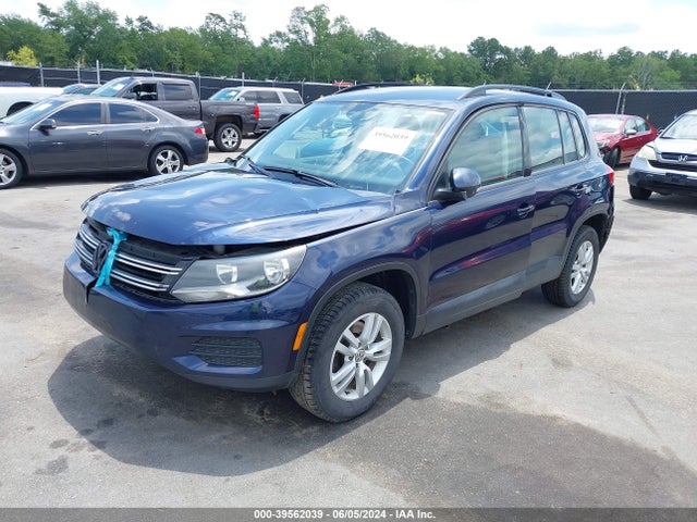 WVGAV7AX9GW611609 Volkswagen TIGUAN S