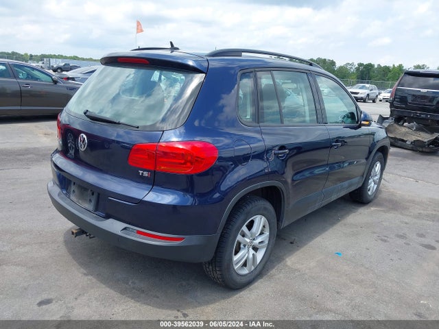 WVGAV7AX9GW611609 Volkswagen TIGUAN S