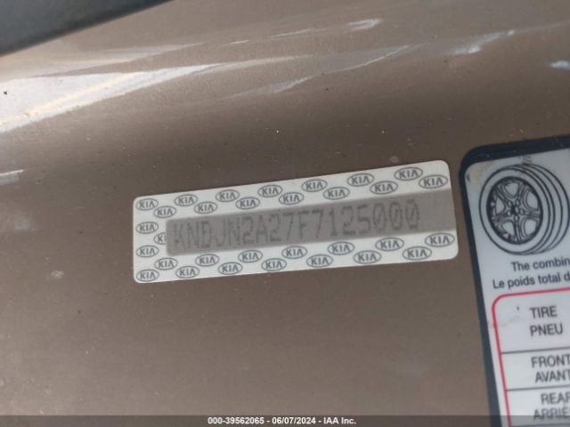 KNDJN2A27F7125000 KIA Soul