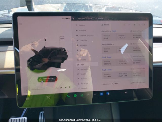 7SAYGDEF5NF372500 Tesla Model Y Performance Dual Motor All-wheel Drive