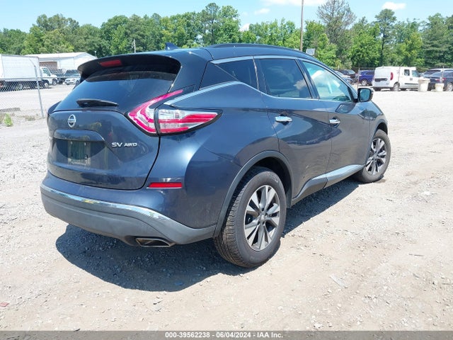 Nissan MURANO SV 2018 5N1AZ2MH1JN103014 Image 4