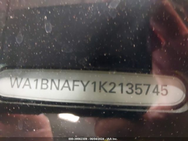 WA1BNAFY1K2135745 Audi Q5 45 Premium