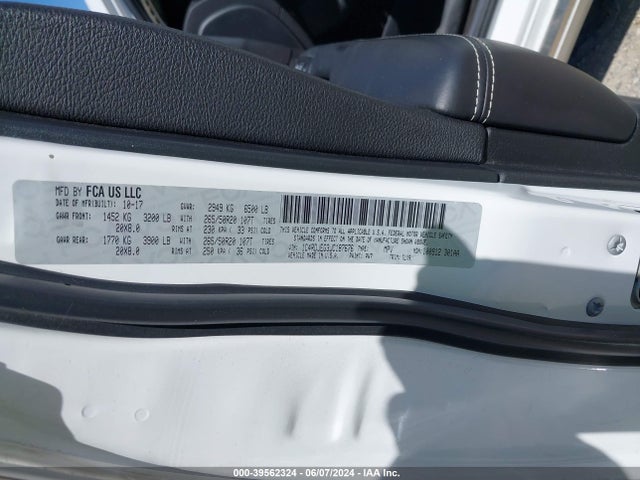 Dodge Durango Citadel Awd 2018 1C4RDJEG3JC187676 Image 9