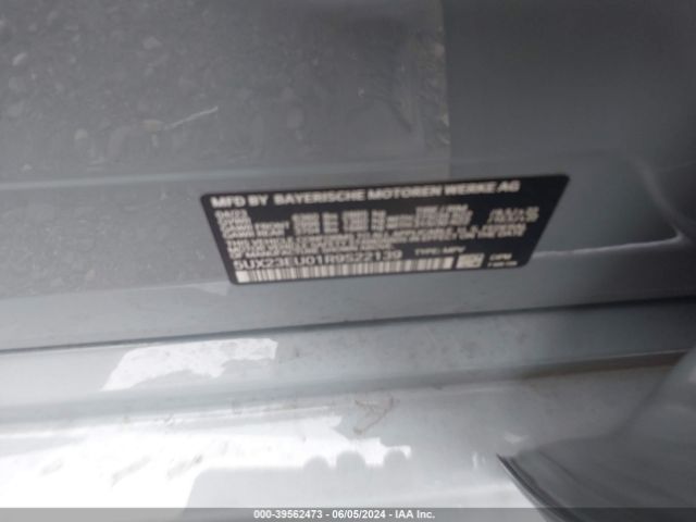 2024 BMW X5 5UX23EU01R9S22139 Photo 8