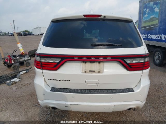 1C4RDHAG1JC201492 Dodge Durango Sxt Rwd