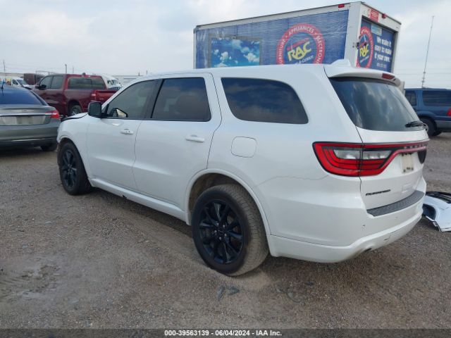 1C4RDHAG1JC201492 Dodge Durango Sxt Rwd