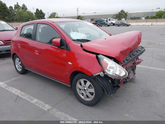 Auction sale of the 2015 Mitsubishi Mirage Rf, vin: ML32A4HJ1FH059338, lot number: 39563178