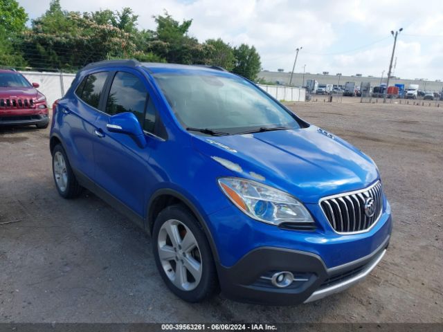 39563261 :رقم المزاد ، KL4CJCSB4FB269099 vin ، 2015 Buick Encore Leather مزاد بيع