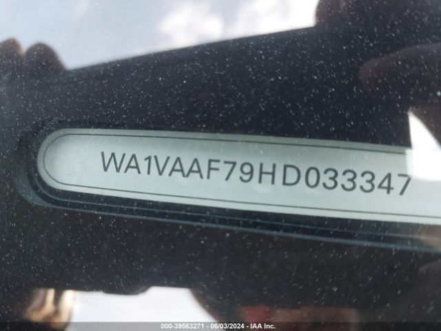 WA1VAAF79HD033347 Audi Q7 3.0t Premium