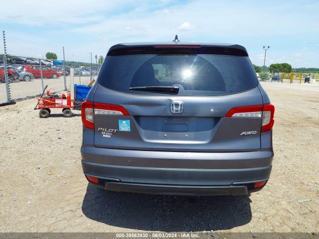 5FNYF6H17KB048634 Honda PILOT LX