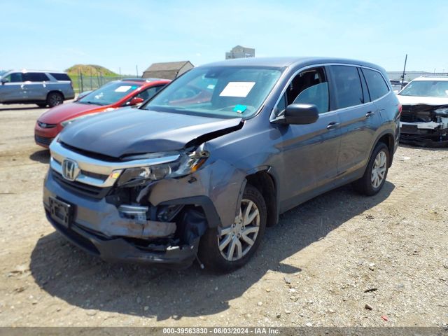 5FNYF6H17KB048634 Honda PILOT LX