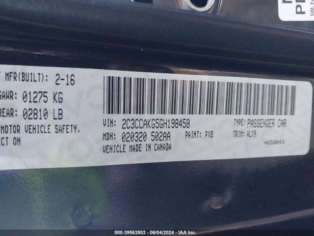 2C3CCAKG5GH198458 Chrysler 300c Awd