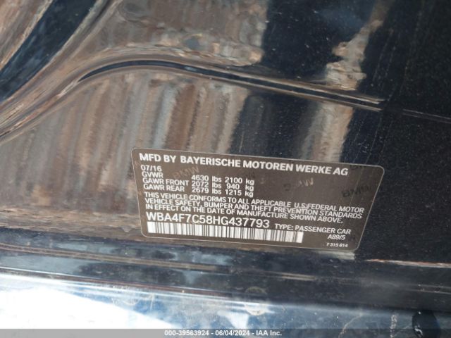 WBA4F7C58HG437793 BMW 430i Gran Coupe