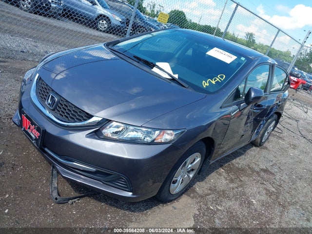 Honda Civic Lx 2014 19XFB2F50EE011355 Image 2