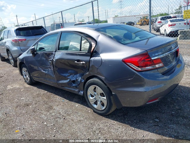 Honda Civic Lx 2014 19XFB2F50EE011355 Image 3