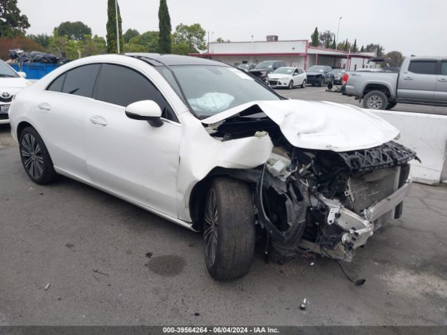 2021 Mercedes-benz Cla 250 მანქანა იყიდება აუქციონზე, vin: W1K5J4GB8MN187133, აუქციონის ნომერი: 39564264