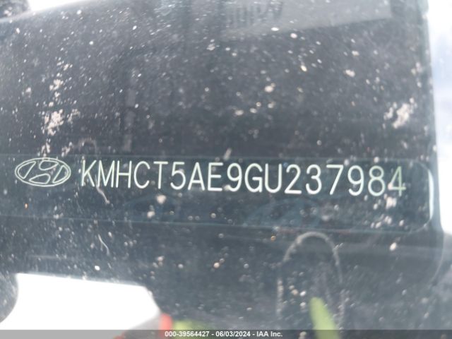 KMHCT5AE9GU237984 Hyundai ACCENT SE