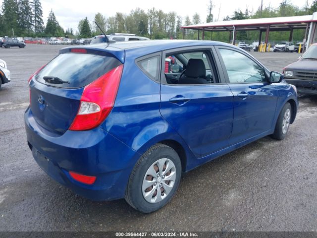 KMHCT5AE9GU237984 Hyundai ACCENT SE