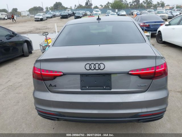 WAUBBAF4XNA037879 Audi A4 Premium Plus 40 Tfsi Quattro S Tronic