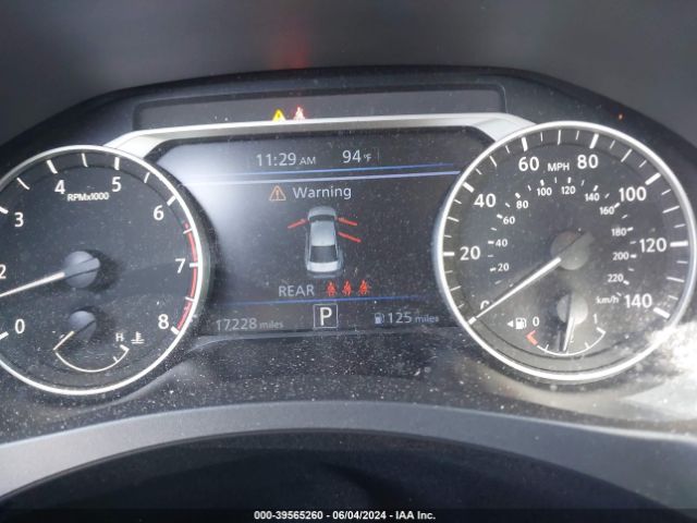 1N4BL4DV0RN331793 Nissan Altima Sv Fwd