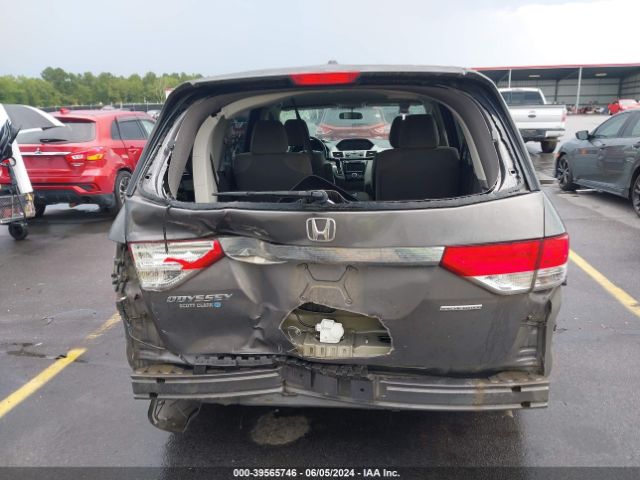 5FNRL5H35GB169601 Honda ODYSSEY SE