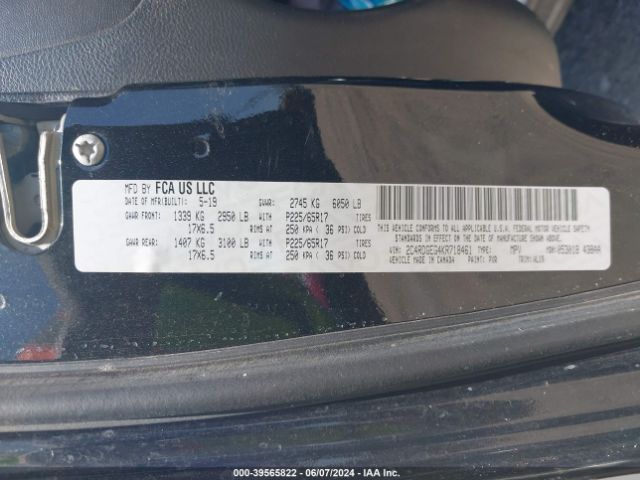 2C4RDGEG4KR718461 Dodge Grand Caravan Gt