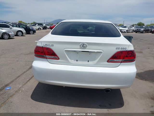 2005 Lexus Es 330 მანქანა იყიდება აუქციონზე, vin: JTHBA30G455089231, აუქციონის ნომერი: 39565837