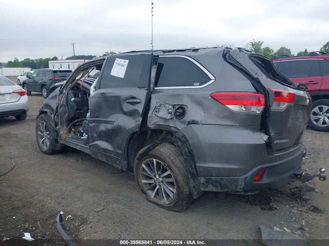 Toyota Highlander Xle 2018 5TDJZRFH8JS495851 Image 3