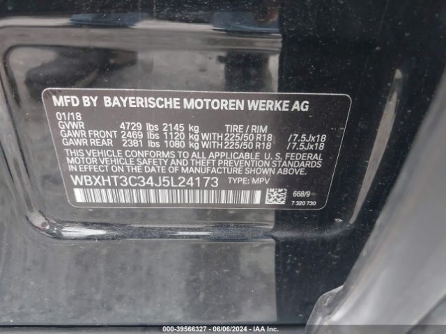 WBXHT3C34J5L24173 BMW X1 Xdrive28i