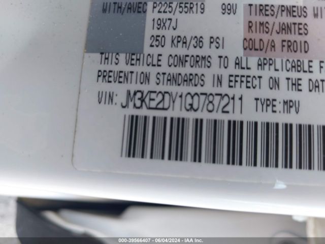 JM3KE2DY1G0787211 Mazda Cx-5 Grand Touring