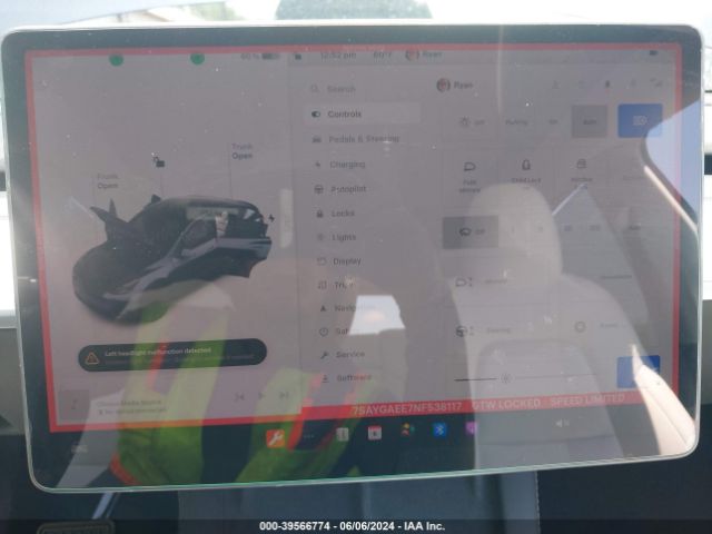 7SAYGAEE7NF538117 Tesla Model Y Long Range Dual Motor All-wheel Drive