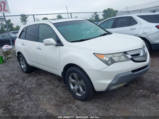 Auction sale of the 2008 Acura Mdx Sport Package, vin: 2HNYD28858H538725, lot number: 39566777