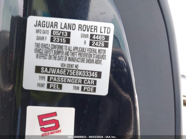 SAJWA6E75E8K03346 Jaguar F-Type