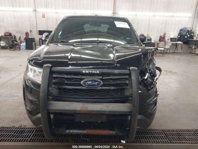 1FM5K8AR0JGB12457 Ford Police Interceptor Utility