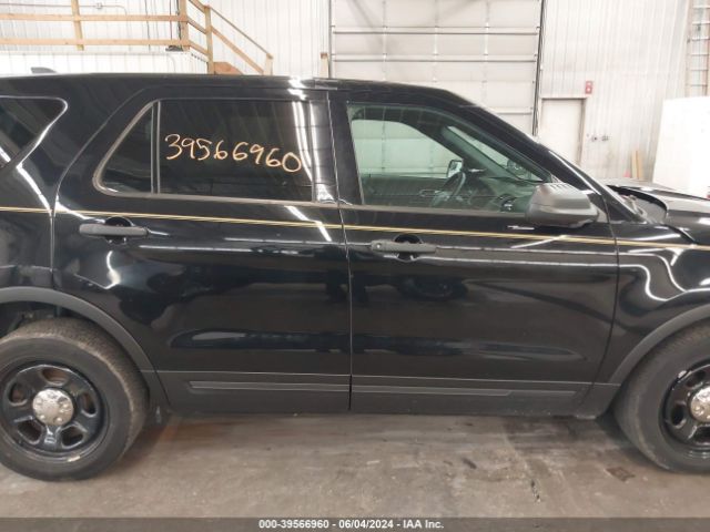 1FM5K8AR0JGB12457 Ford Police Interceptor Utility