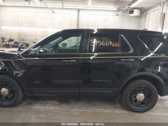 1FM5K8AR0JGB12457 Ford Police Interceptor Utility