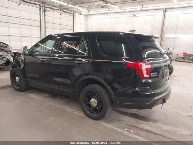 1FM5K8AR0JGB12457 Ford Police Interceptor Utility
