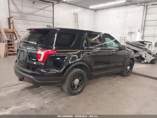1FM5K8AR0JGB12457 Ford Police Interceptor Utility