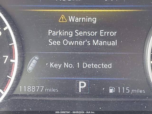 1N4AA6AP1HC371118 Nissan Maxima 3.5 Platinum