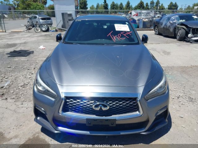 JN1FV7AP5JM640136 Infiniti Q50 3.0t Red Sport 400