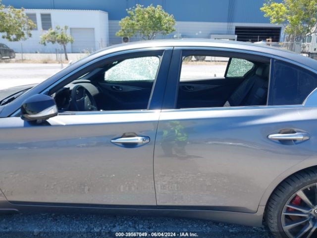 JN1FV7AP5JM640136 Infiniti Q50 3.0t Red Sport 400