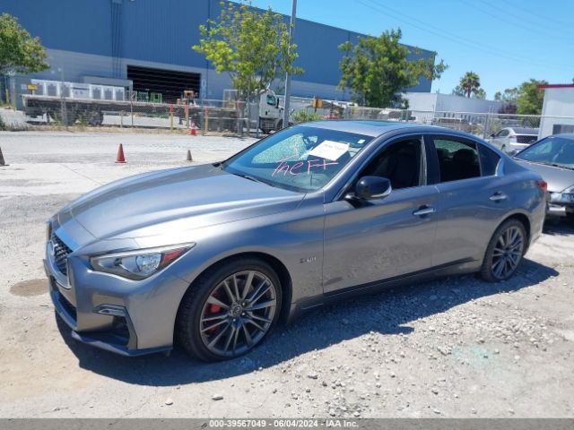 JN1FV7AP5JM640136 Infiniti Q50 3.0t Red Sport 400