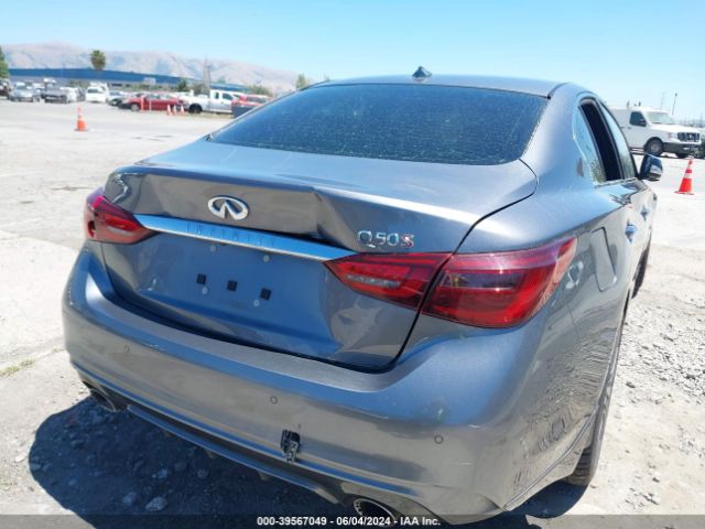 JN1FV7AP5JM640136 Infiniti Q50 3.0t Red Sport 400